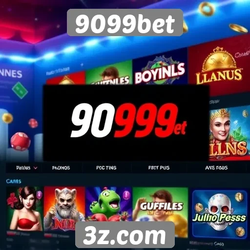 Exploração das opções de jogos disponíveis no 9099bet
