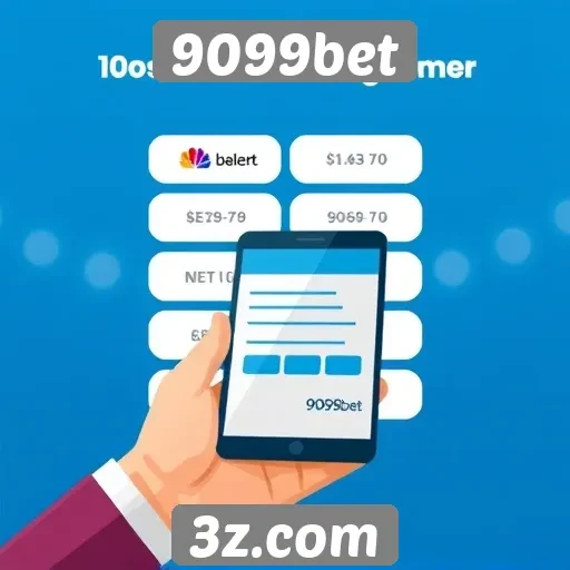 Métodos de pagamento aceitos pelo 9099bet